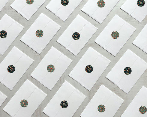 Vintage Christmas Kids - 46 Sticker Seals