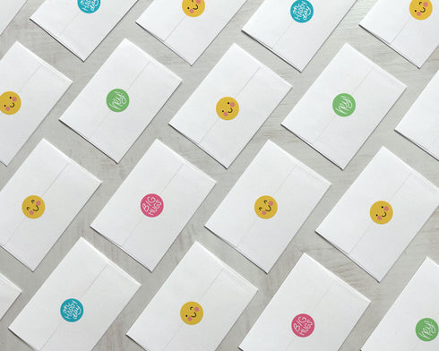 Happy Smiles - 46 Sticker Seals