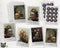 Vintage Still-Life Skulls and Flowers - 24 Note Cards & Envelopes with Seal Stickers