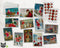 Retro Santa - 24 Note Cards & Envelopes with Seal Stickers