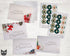 Holiday Decor Christmas Cards Set - 24 Holiday Cards & Envelopes with Seal Stickers