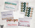 Holiday Things Christmas Cards Set - 24 Holiday Cards & Envelopes with Seal Stickers