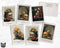 Vintage Still-Life Skulls & Flowers - 24 Postcards