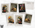 Vintage Still-Life Skulls & Flowers - 24 Postcards