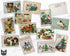 Vintage Christmas Animals - 24 Postcards
