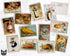 Vintage Thanksgiving Dinner - 24 Postcards