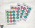 Vintage Floral Bouquets - 46 Sticker Seals