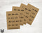 Vintage Hands - 48 Sticker Seals