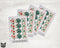 Vintage Holiday Ornaments - 46 Sticker Seals