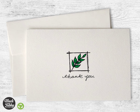 Framed Branch - Thank You Cards