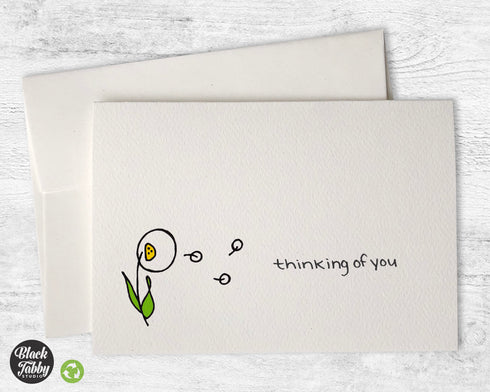Dandelion in the Breeze - Thinking of You Card Set