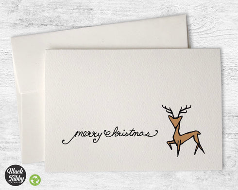 Majestic Reindeer - Merry Christmas Cards