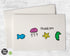 Colorful Sea Creatures - Thank You Cards