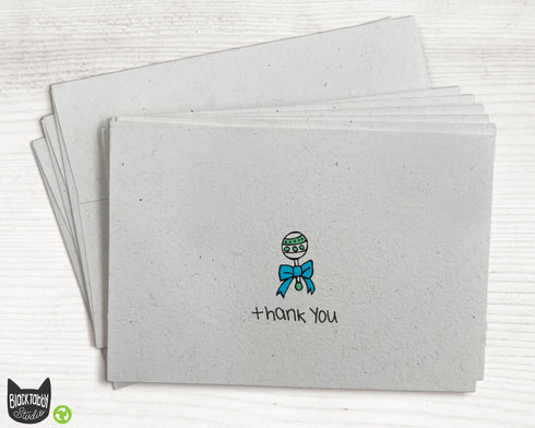 Sweet Baby Boy Rattle - Thank You Cards