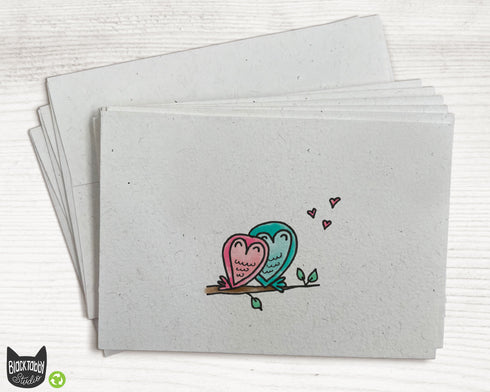 Owls in a Tree - Greeting Cards