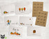 Fall & Thanksgiving Thank You Collection - 24 Cards with Envelopes & Seal Stickers