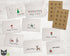 Happy Holidays Collection - 24 Greeting Cards with Envelopes & Seal Stickers