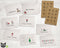 Merry Christmas Collection - 24 Christmas Cards with Envelopes & Seal Stickers