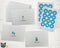 Baby Cards in Blue Collection - 24 Thank You Cards & Envelopes with Seal Stickers