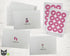 Baby Cards in Pink Collection - 24 Thank You Cards & Envelopes with Seal Stickers