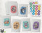 Cute Animals with Hearts - 24 Note Cards with Envelopes & Sticker Seals