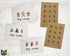 Christmas Trios Collection - 24 Merry Christmas Cards & Envelopes with Seal Stickers