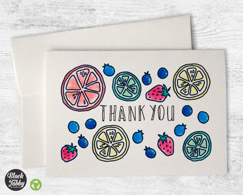 Slices of Summer - Thank You Cards