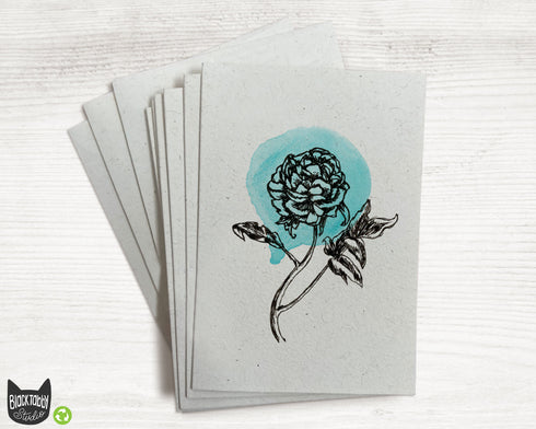 Botanical Peony - Greeting Cards
