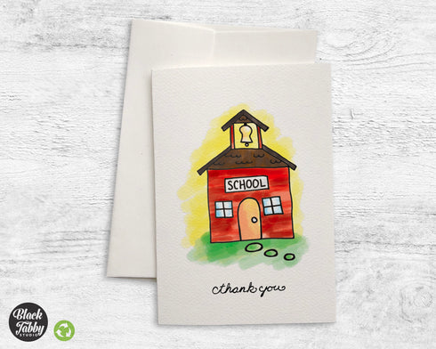 School House - Thank You Cards