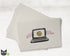 Laughing Face on a Laptop - Greeting Cards
