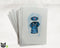 Blue Nurse, Doctor, Healthcare Worker Scrubs - Blank Greeting Card Set
