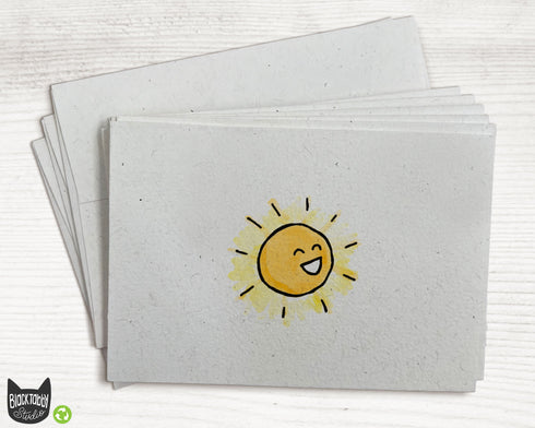 Happy Sun - Greeting Cards
