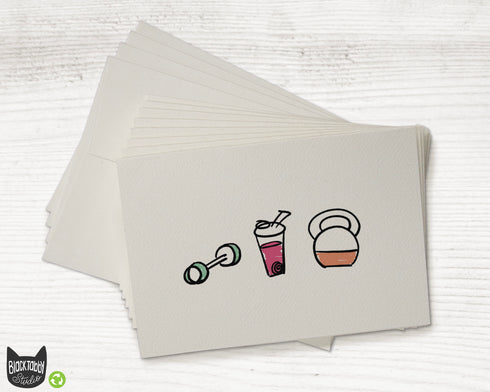 Strong & Healthy - Note Cards
