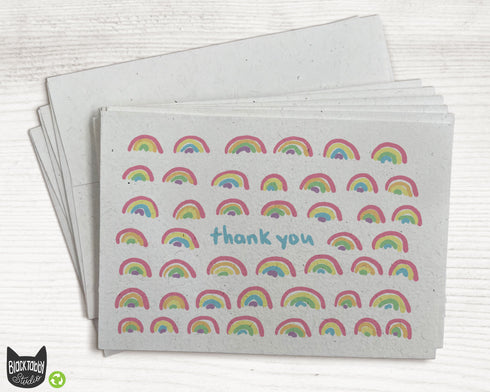 Little Rainbows - Set of Thank You Cards