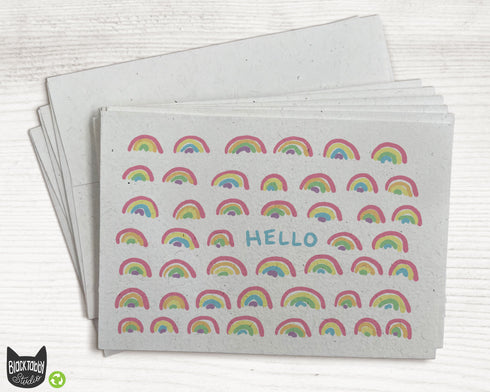 Little Rainbows - Set of Greeting Cards