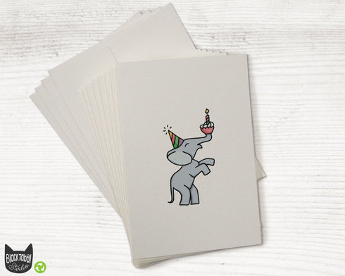 Party Elephant - Birthday Cards