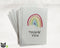 Colorful Rainbow Thank You Cards - 24 Note Cards with Envelopes