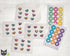 Sweet Candy Hearts Collection - 24 Note Cards & Envelopes with Seal Stickers