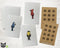 Brightly Colored Birds - 24 Notecards with Envelopes and Seal Stickers