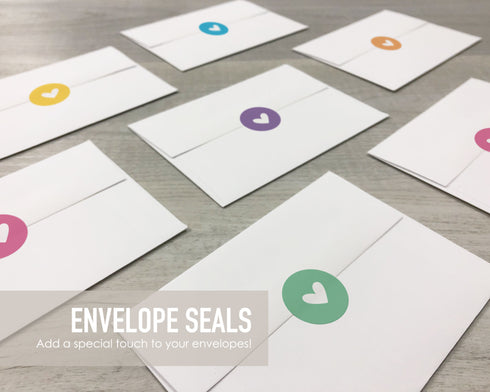 Valentine Dinosaurs Collection - 24 Note Cards & Envelopes with Seal Stickers