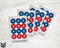 Patriotic Stars - 46 Sticker Seals
