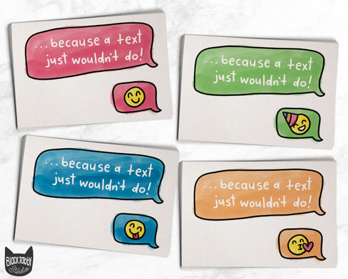 Screen Break Emoji - 46 Postcards