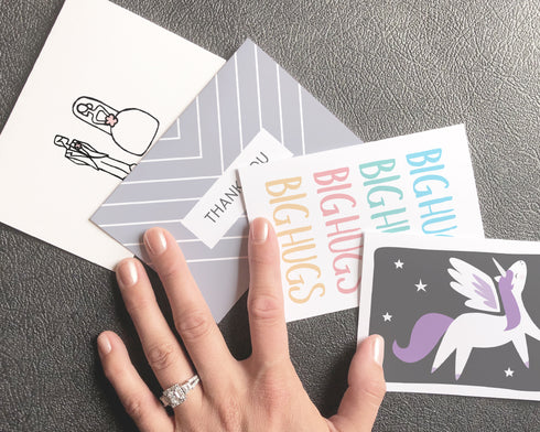 Mystery Pack - Random Collection Pack of 4 Cards & Envelopes