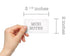 "Thankful" Flat Table Place Cards - 48 Mini Notes